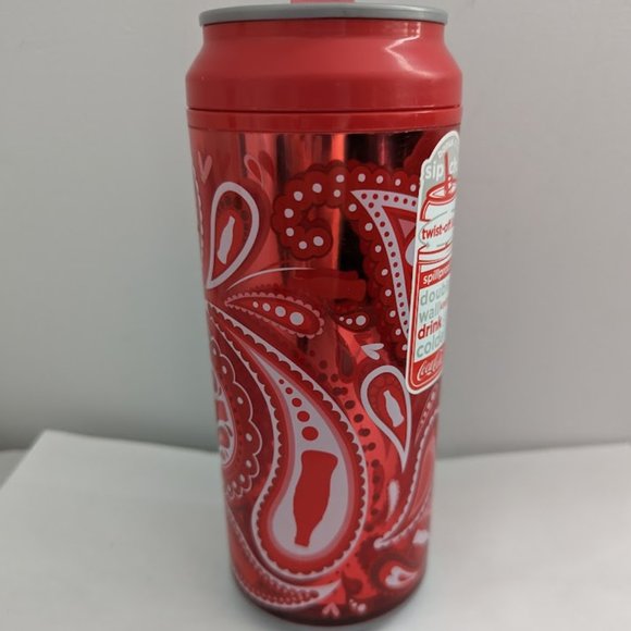 Cool Gear Coca-Cola Coke Reusable Travel Cup Spill Proof - Picture 2 of 6